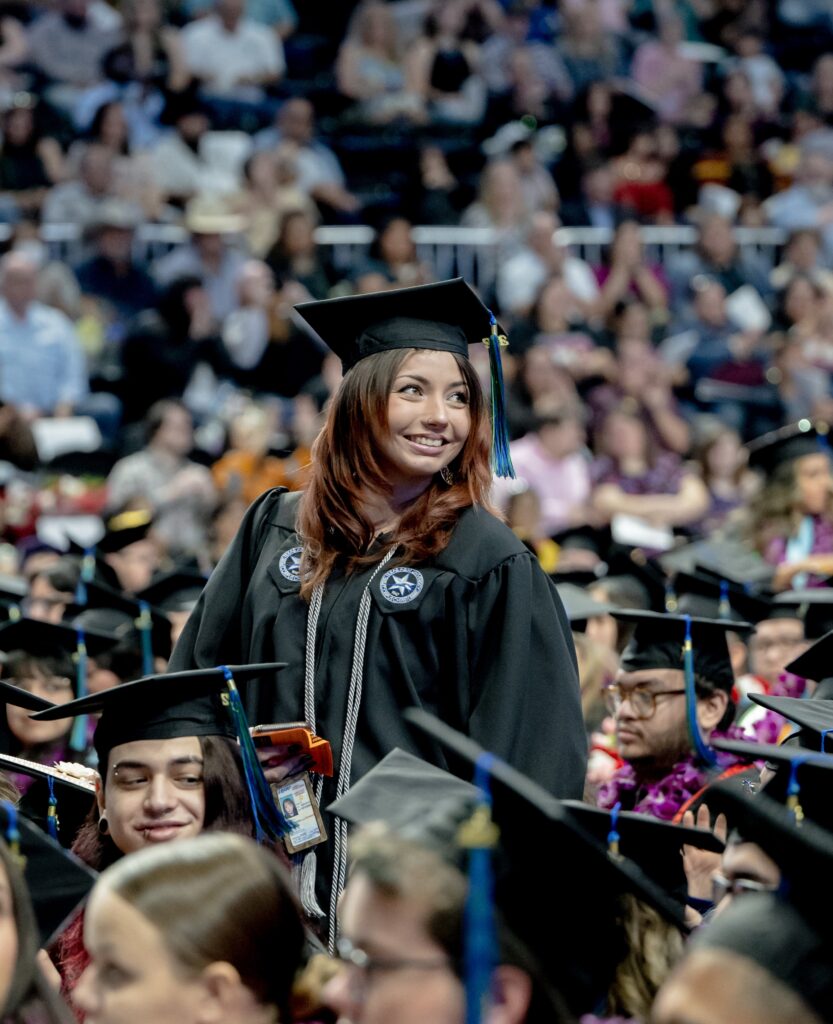 Photo of Raven Reese at graduation